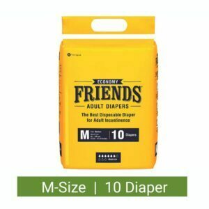 Friends Economy Adult Diapers M-Size 10 Diaper