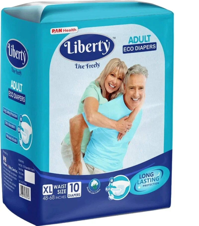 Liberty Eco Adult Diapers Xl-Size 10 Diapers