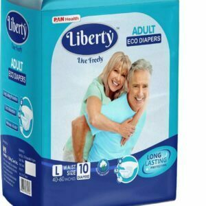 Liberty Eco Adult Diapers L-Size 10 Diapers