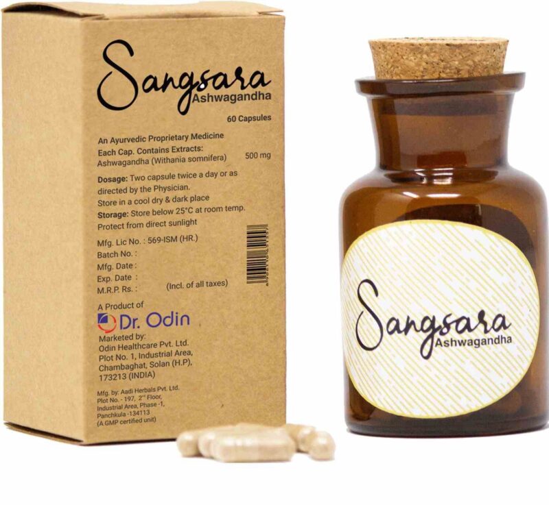 Sangara Aswagandha (1x60) Capsules - Image 2