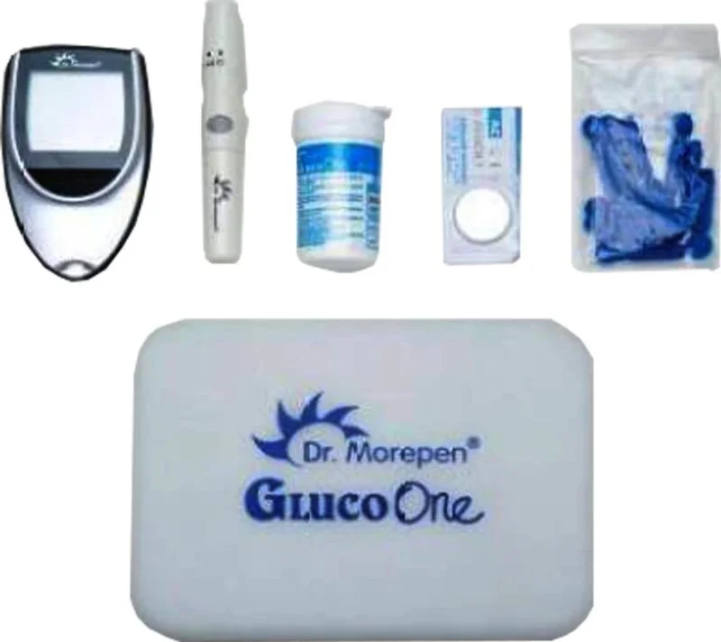 Glucometer Kit (With 25 Strips) Dr Morepen Bg 03 - Image 3