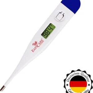 Digital Thermometer - Fast Reading 45-60 Sec.Easycare 100% Safe (No Mercury)