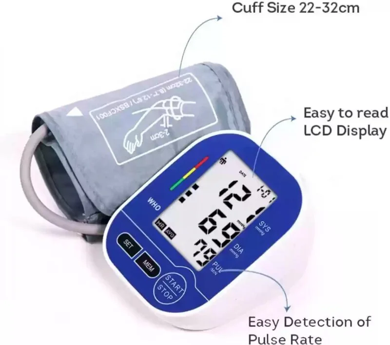 Pristyn care DIGITAL BP MONITOR Upper Arm Style BP Monitor | Automatic Blood Pre... more - Image 2