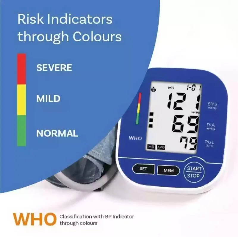 Pristyn care DIGITAL BP MONITOR Upper Arm Style BP Monitor | Automatic Blood Pre... more - Image 3