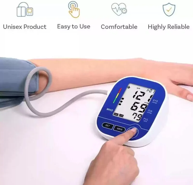 Pristyn care DIGITAL BP MONITOR Upper Arm Style BP Monitor | Automatic Blood Pre... more - Image 4
