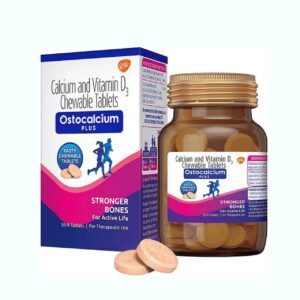 Ostocalcium Plus Bottle Of 30 Chewable Tablets