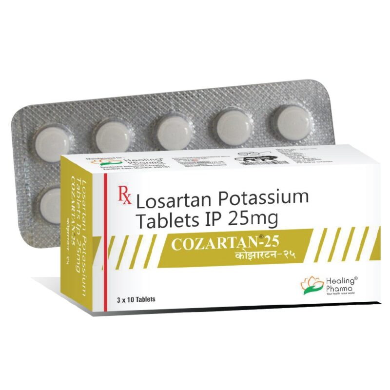 Cozartan 25mg Tablets