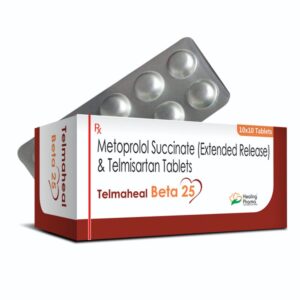 Telmaheal Beta 25 Tablets