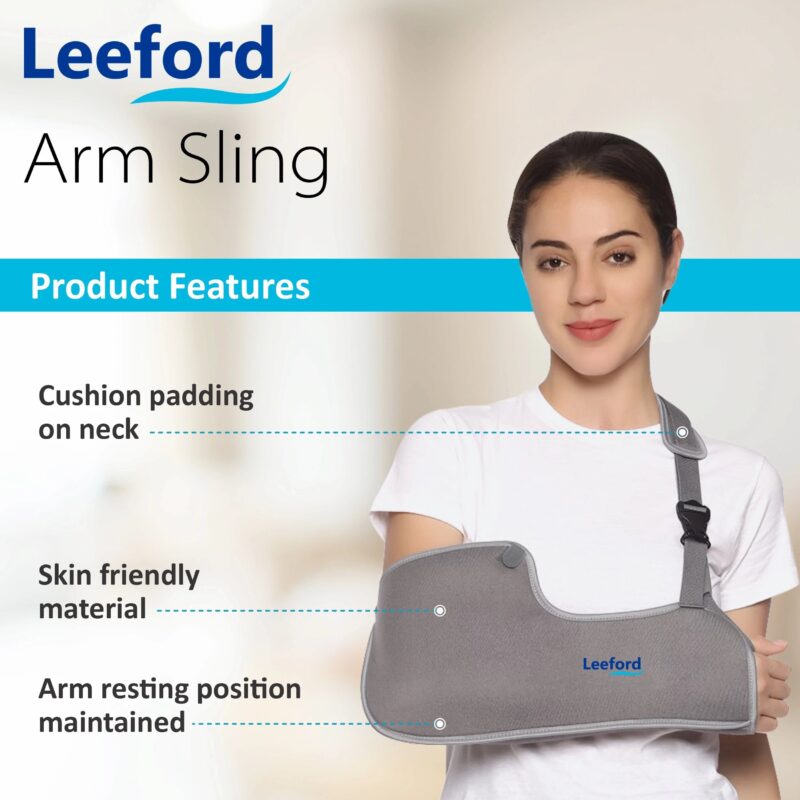 Pouch Arm Sling, For Men And Women, Shoulder Support Belt - Image 4