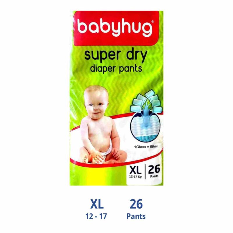 Babyhug Super Dry Diaper Pants Extra Large Size - 26 Pants - XL