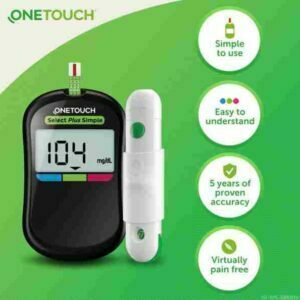 product-grid-gallery-item OneTouch Select Plus Simple Glucometer (FREE 10 strips + lancing device + 10 lancets) Glucometer