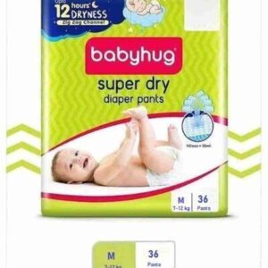Babyhug Super Dry Diaper Pants Medium Size - 36 Pants - M
