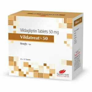 Vildatreat 50 Tablet 15's