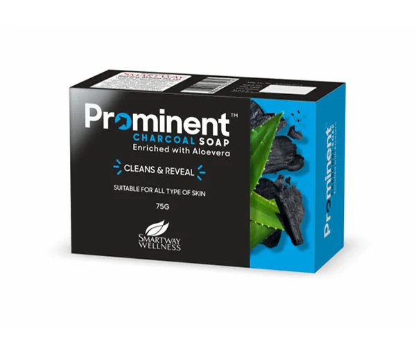 Prominent Charcoal Soap – 75 gm