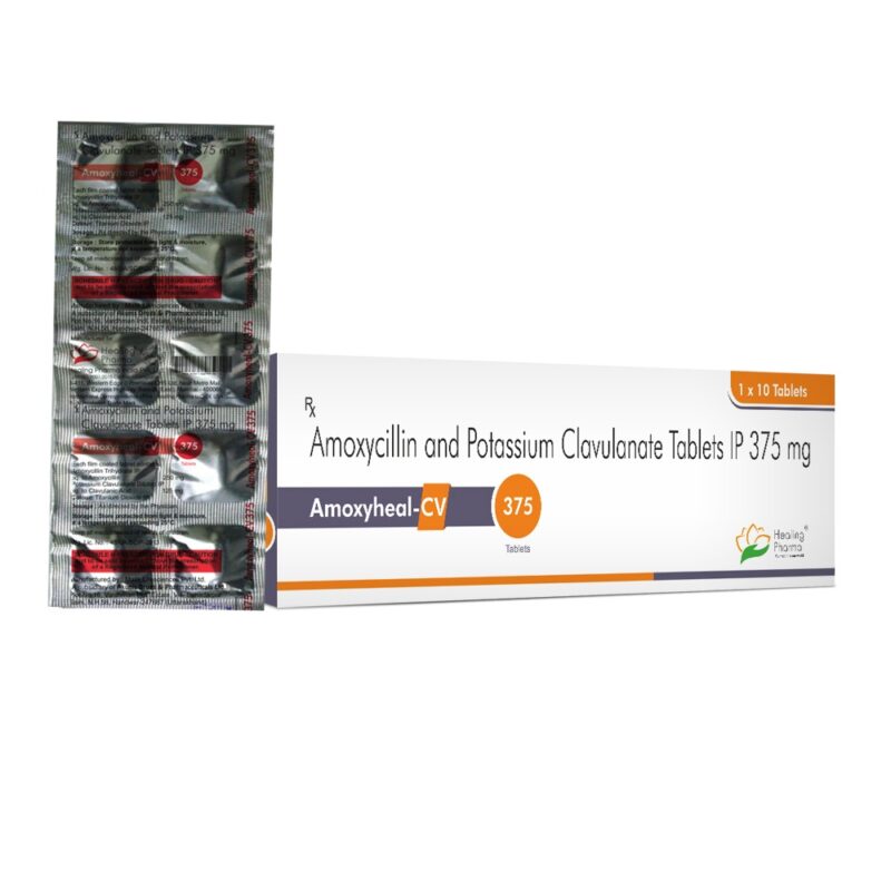 Amoxyheal CV 375 Tablet 10's