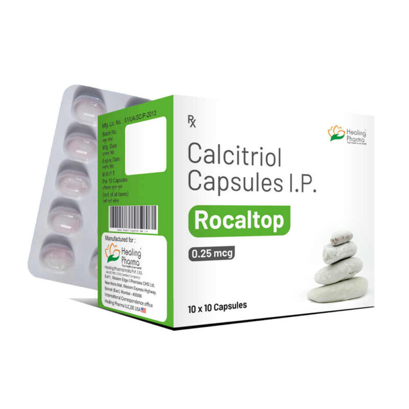 Rocaltop 0.25mcg Capsule 10's