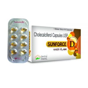 Sunforce D3 60K Capsule 8's