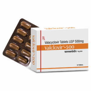 Valclovir 500 Tablet 10's