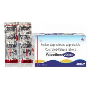Valpodium 200 CR Tablet 10's