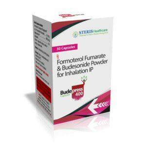 Budepress 400/6mcg Bottle Of 30 Inhalation Capsules