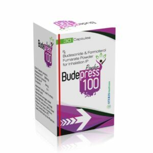 Budepress 100/6mcg Bottle Of 30 Inhalation Capsules