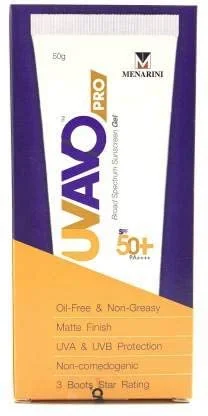 UVAVO Pro Broad Spectrum Sunscreen Gel SPF 50+