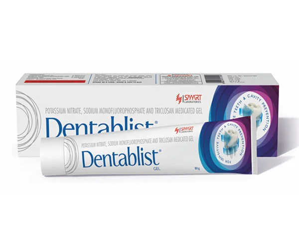 DENTABLIST GEL 80GM Toothpastes