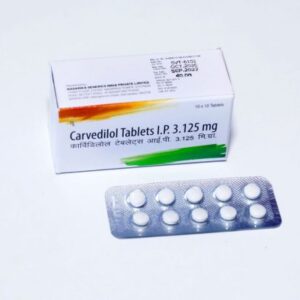 CARVEDILOL 3.125 MG Tablets