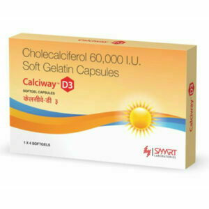 Calciway D3 Capsule 4's
