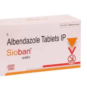 ALBENDAZOLE 400 MG (Sioban Tablet)