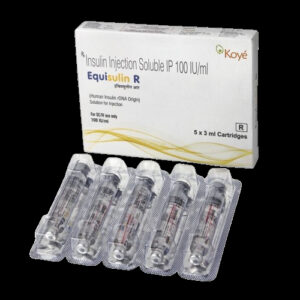 REGULAR HUMAN INSULIN 100 IU (EQUISULIN R)