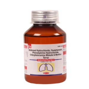 AMBROXOL HYDROCHLORIDE 15MG + GUAIPHENESIN 100 MG + PHENYLEPHRINE HYDROCHLORIDE 5 MG + CHLORPHENIRAMINE MALEATE 2 MG + MENTHOL 1 MG