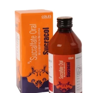 SUCRALFATE 1 GM/5ML BOTTLE of 200 ML.