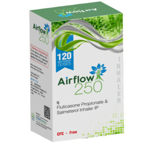 Airflow 250/25 MCG Inhaler 120 Mdi