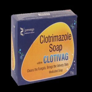CLOTRIMAZOLE 1% w/w (Clotivag Soap 75g)