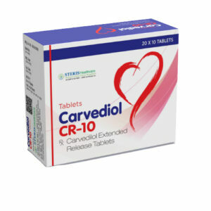 CARVEDILOL (ER) 10 MG ( Carvediol CR 10 Tablets )