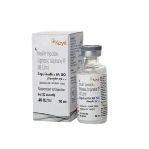 INSULIN ISOPHANE/NPH 50% + HUMAN INSULIN/SOLUBLE INSULIN 50%