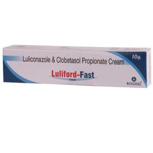 LULICONAZOLE 1% w/w + CLOBETASOL PROPIONATE 0.05% w/w
