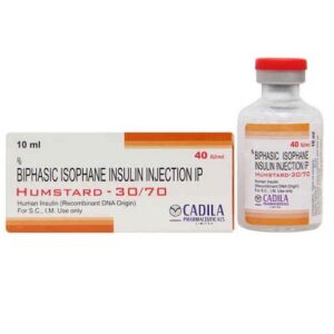 HUMSTARD 30/70 (INSULIN ISOPHANE/NPH 70% + HUMAN INSULIN/SOLUBLE INSULIN 30%)