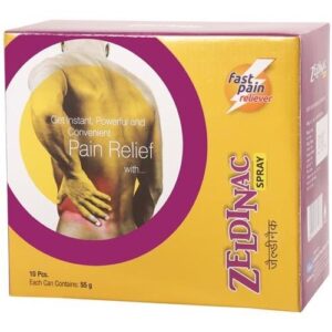 DICLOFENAC DIEHTYLAMINE 1.16% W/W + LINSEED OIL 3% W/W + METHYL SALICYLATE 10% W/W + MENTHOL 5% W/W SPRAY