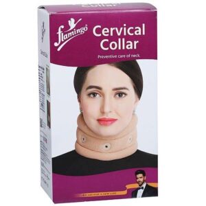 CERVICAL COLLAR (LARGE) FLAMINGO