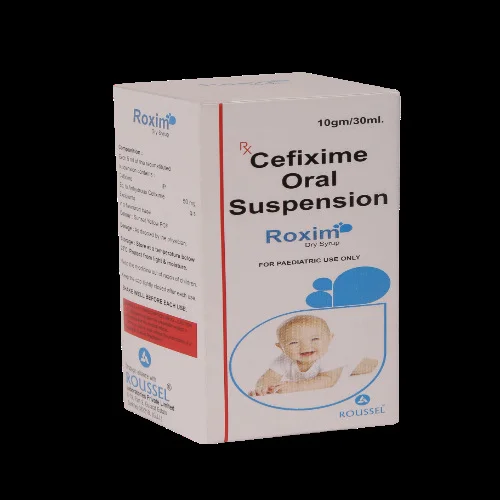 BOTTLE of 30 ML. Rx Prescription Required CEFIXIME 100 MG 30 ML Manufacturer : LEEFORD