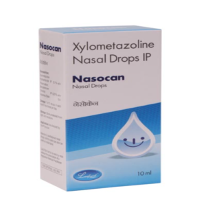 XYLOMETAZOLINE 0.1% w/v (Nasocan Nasal Drops)