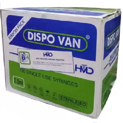 DISPOVAN SYRINGE 2.5 ML