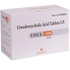URSODEOXYCHOLIC ACID 300 MG ( UDCL 300 Tablets )