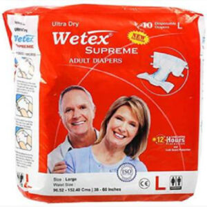Wetex Adult Diapers (LARGE) l-SIZE