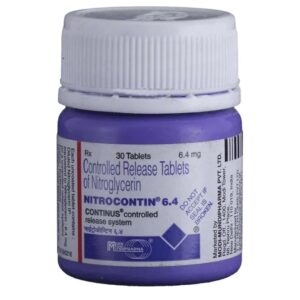 NITROGLYCERIN 6.4 MG(CR)