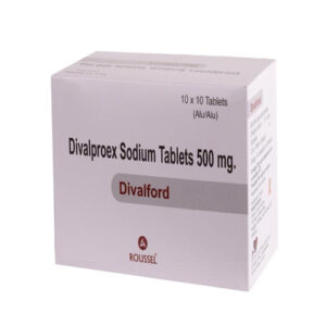 DIVALPROEX SODIUM 500 MG ( Divalford 500 Tablets )