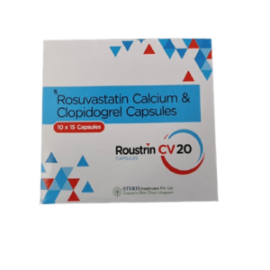 ROSUVASTATIN 20 MG + CLOPIDOGREL 75 MG CAPSULES