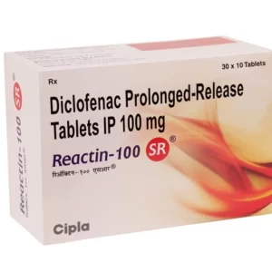 DICLOFENAC 100 MG PR ( Reactin 10 SR Tablets )